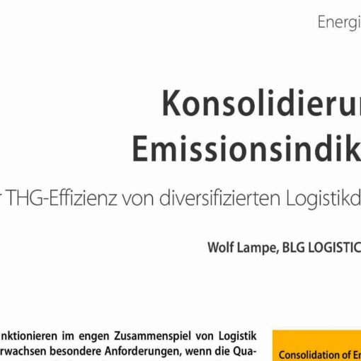Consolidation of Emission Indicators